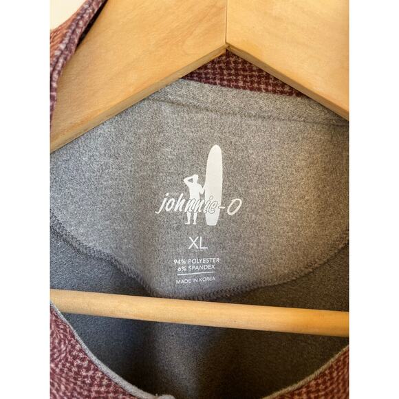 JOHNNIE-O Northampton Country Club Mens 1/4 Zip Pullover Performance Shirt UV XL - Picture 7 of 7